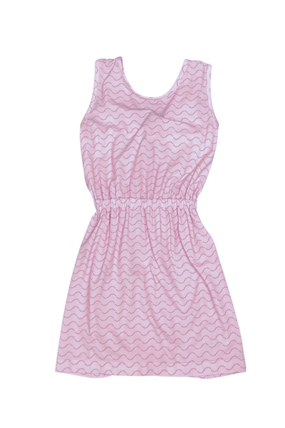Simply Sweet Pink Dot Kristin Knot Dress