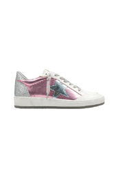 Paz Metallic Pink Kids Sneaker