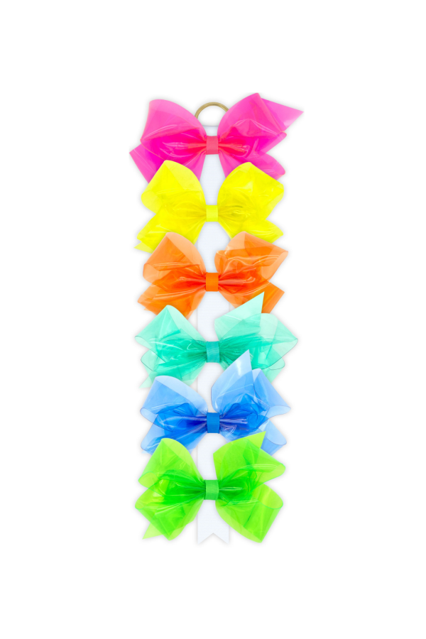 Wee Splash Vinyl Swim Hair Bow - Medium