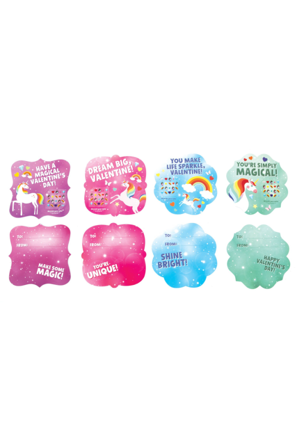 Unicorn Nail Sticker Valentine