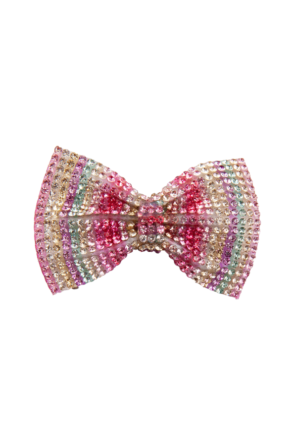 Boutique Gem Bow Hairclips