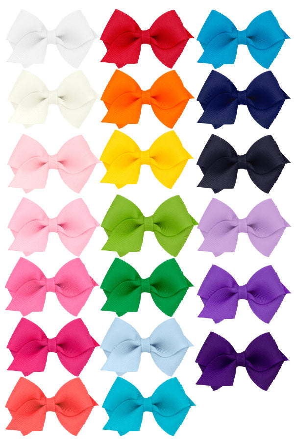 Classic Grosgrain Hair Bow - Wee