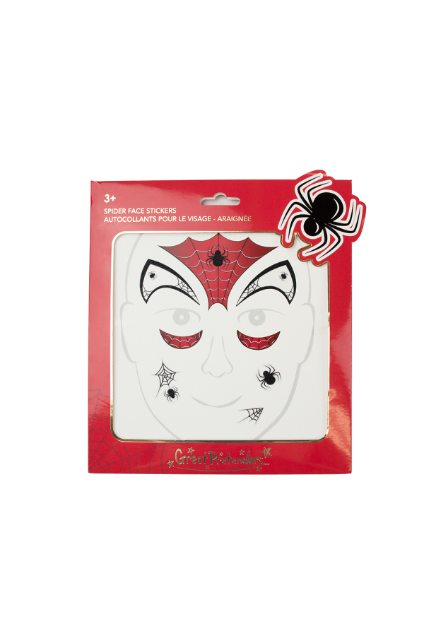 Spider Face Stickers