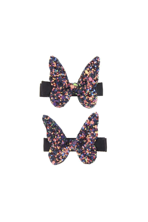 Boutique Rockstar Butterfly Hair Clip