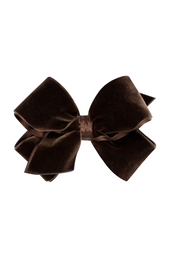 Velvet Hair Bow -  Small