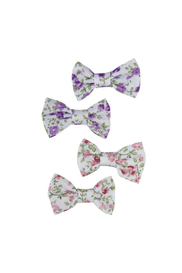 Boutique Liberty Mini Bow Hair Clip Set