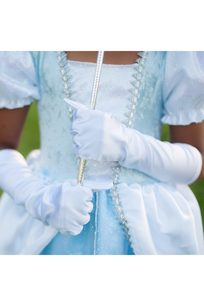 White Storybook Princess Gloves