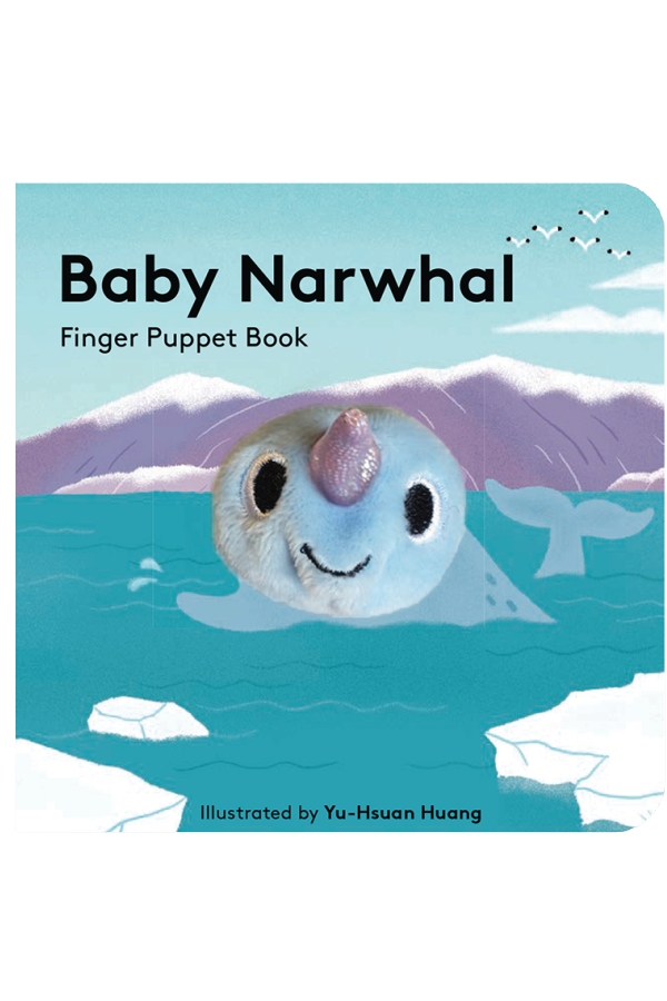 Baby Narwhal Finger Puppet Book