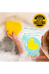 Bathin' Smart Silicone Bath Scrub Duck