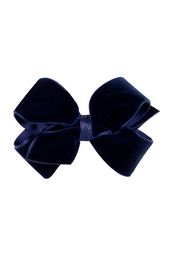 Velvet Hair Bow -  Small