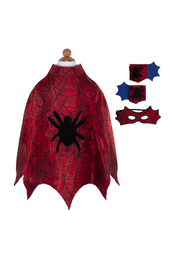 Spider Cape and Mask and Wristbands