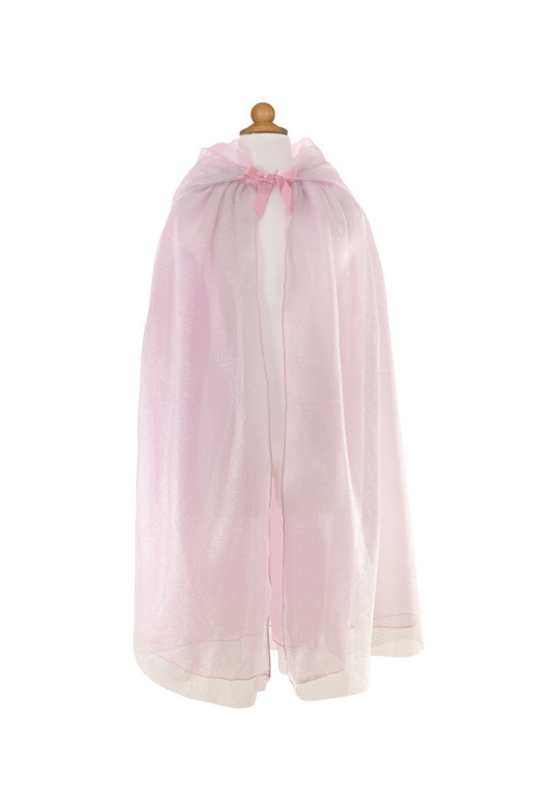 Royal Princess Cape - Silver and Pink