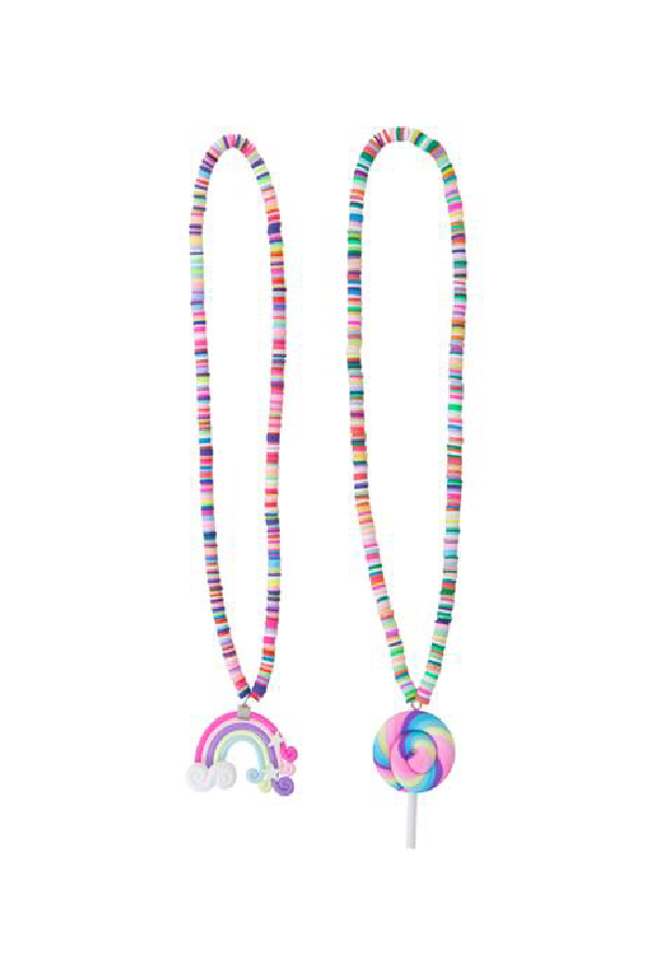 Lollypop and Rainbow Necklace