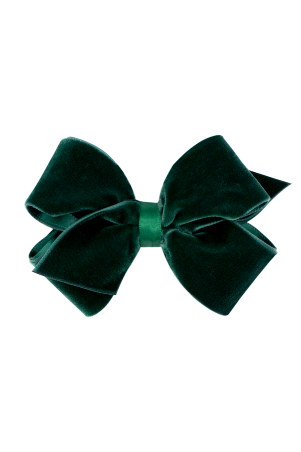 Velvet Hair Bow -  Small