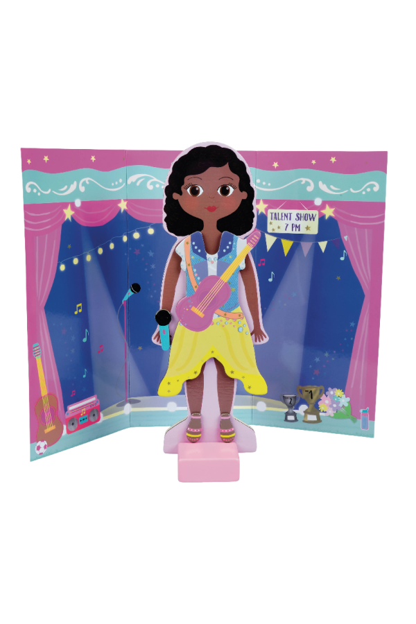 Zoey Magnetic Dress Up Character