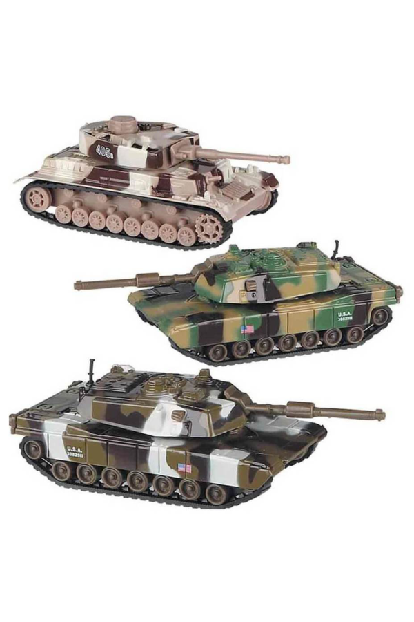 Army Tank Pull Back Toy