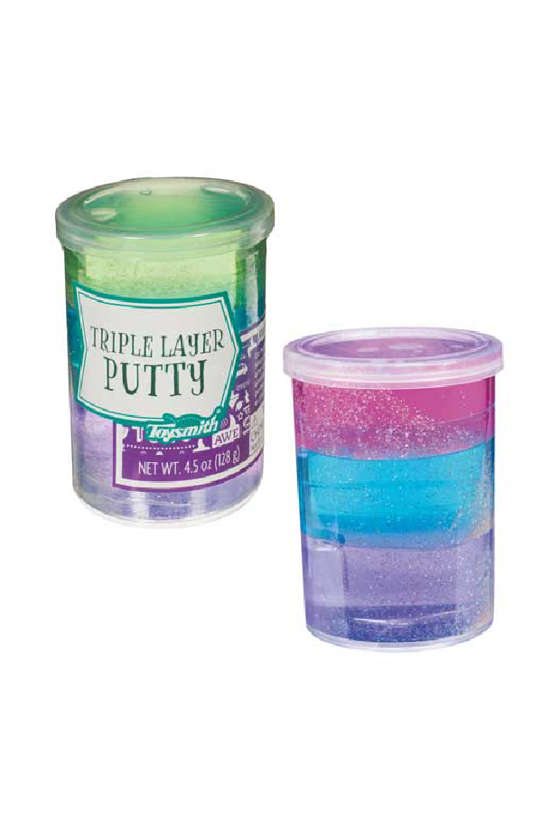 Triple Layer Glitter Putty