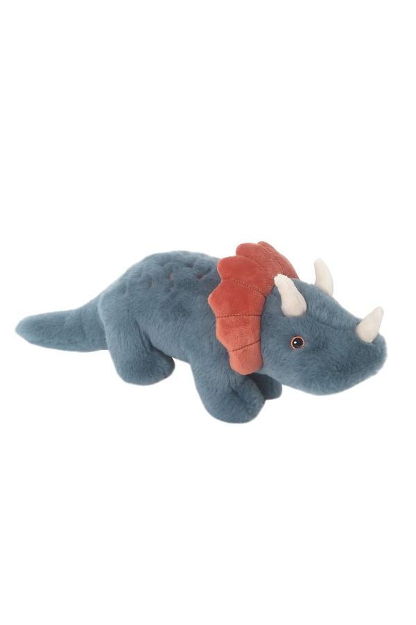 Blu Triceratops Dinosaur Plush Toy