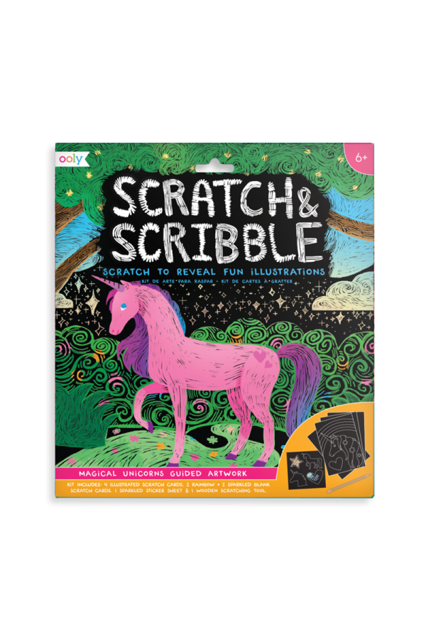 Scratch and Scribble - Magical Unicorns