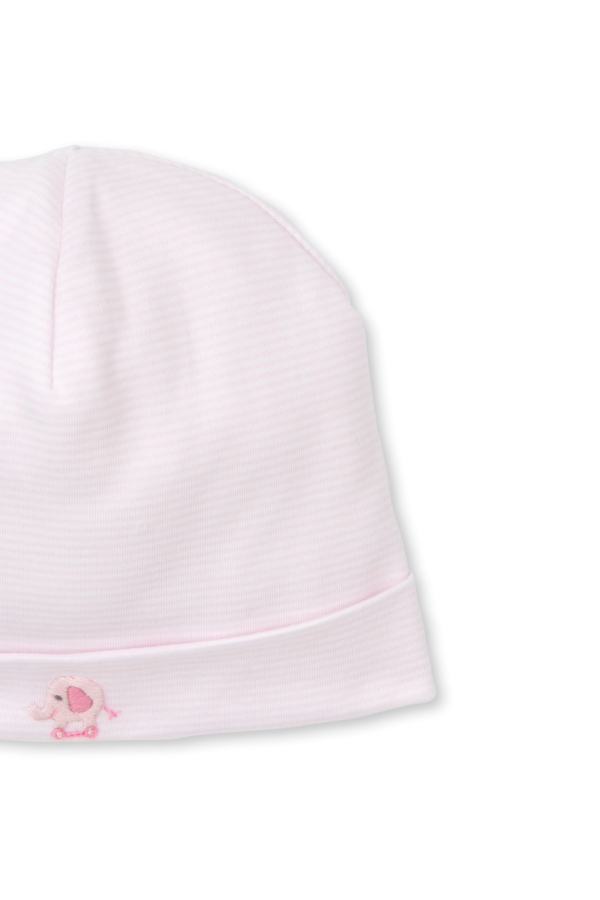 Jungle Joy Hand Embroidered Hat - Pink