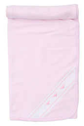 Classic Treasures Dot Print Blanket - Pink