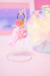 Floaty Lollipop Keychain with Strap