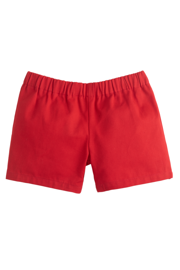 Basic Short- Red Twill