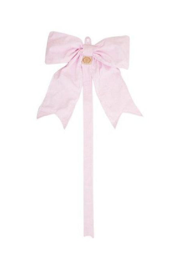 Bibie Bow Holder - Seersucker Pink Savannah