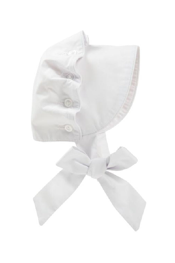 Dolly's Beaufort Bonnet - Worth Avenue White