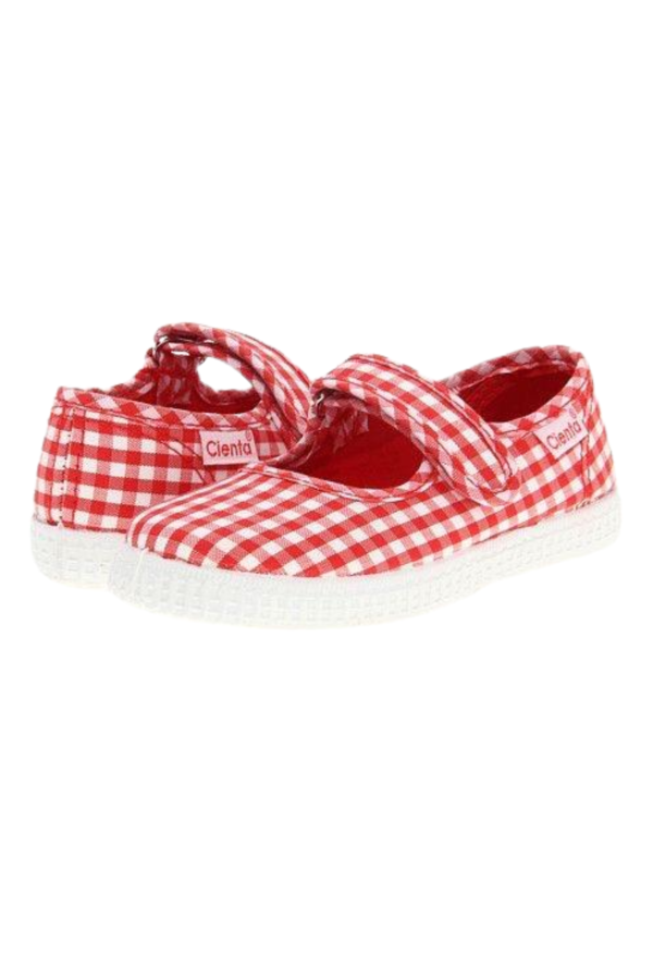Mary Jane - Red Gingham