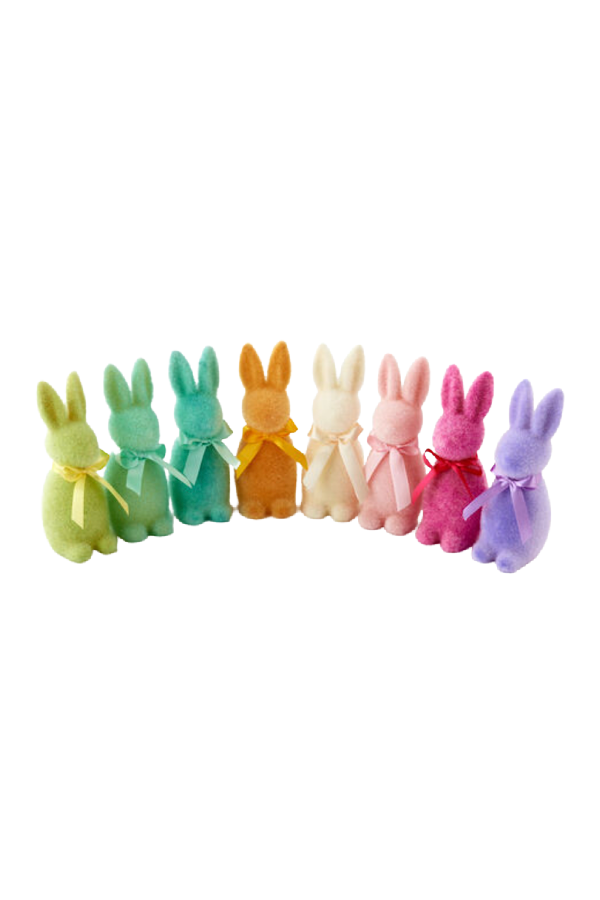 Flocked Bunnies - Small