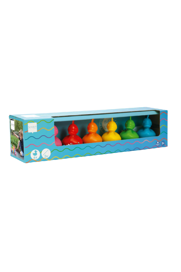 Rainbow Fishing Duck Set