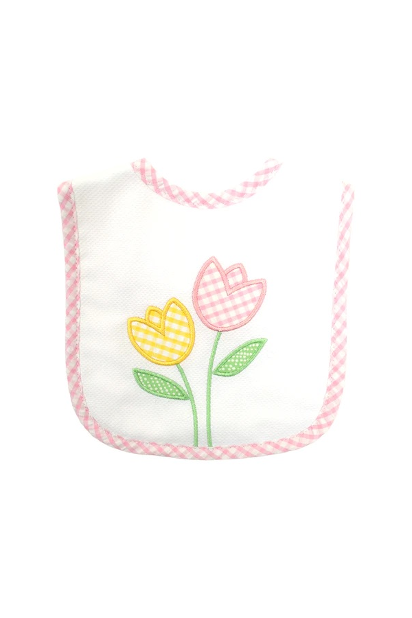 Tulip Applique Medium Bib