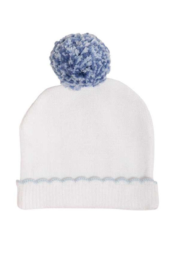 I'm Here Hat - Worth Avenue White with Buckhead Blue