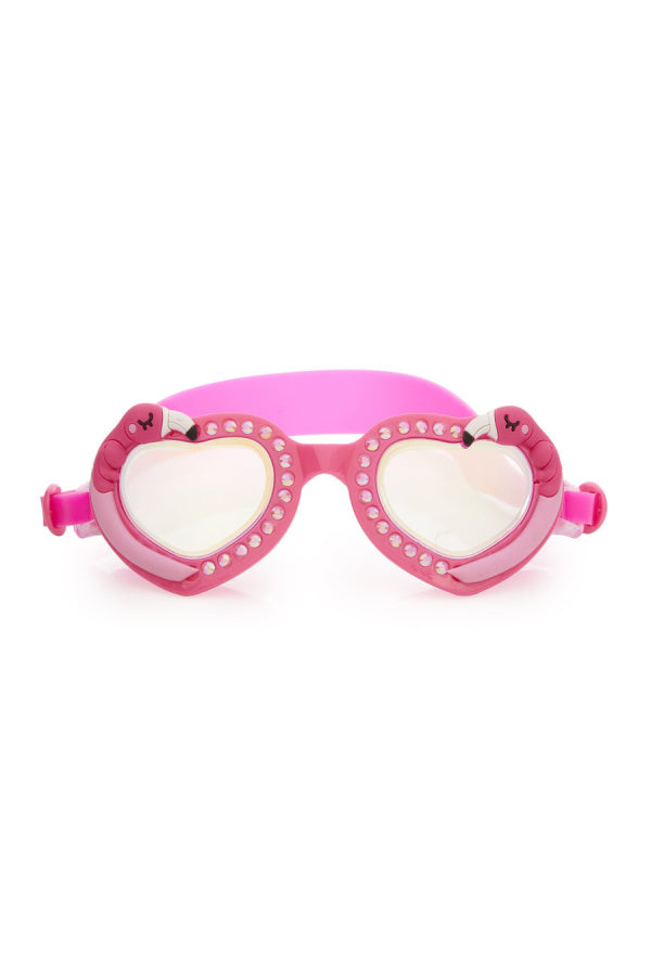 Swim Goggles - Flock of Fab Flamingos