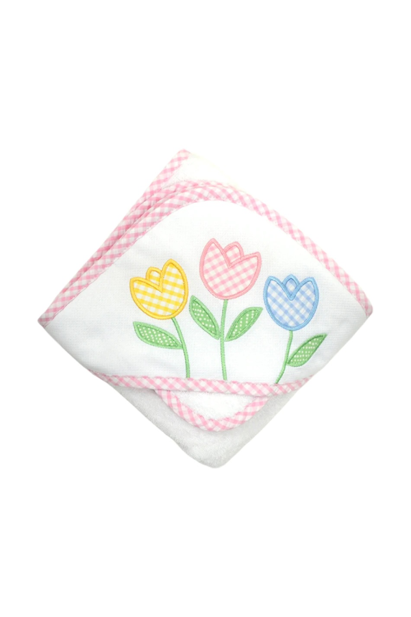 Tulip Hooded Towel and Washcloth Set