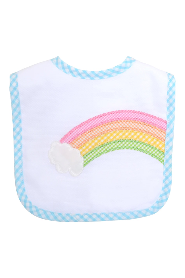 Rainbow Applique Bib