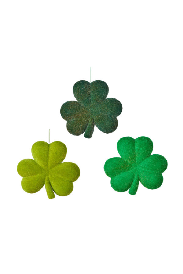 Flocked Shamrock - Small