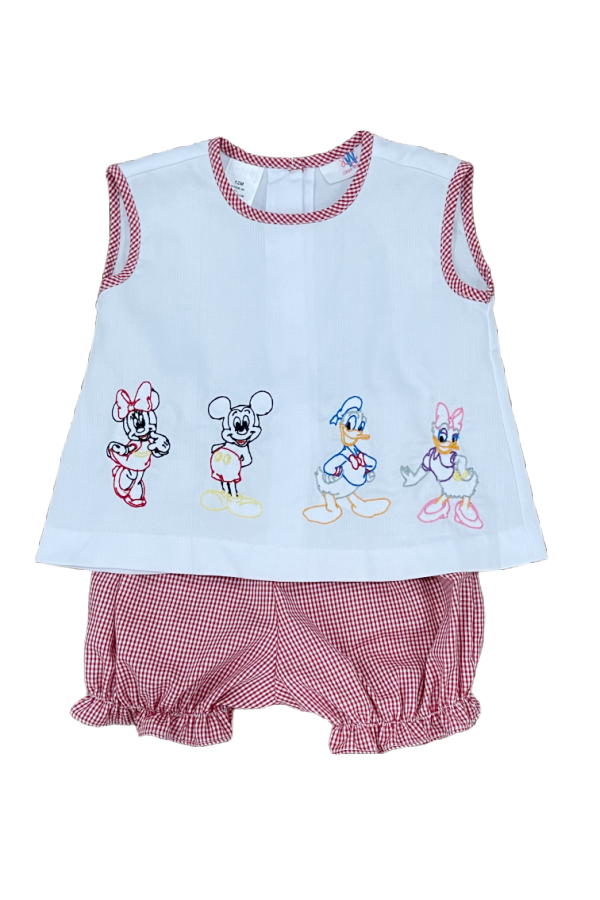 KIDS ONE PIECE WITH FRILL STRAP 12-14 PRETTY AS A POPPY