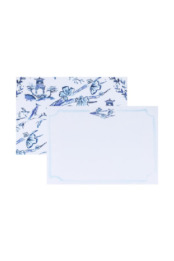 Blue Chinoiserie Notecards