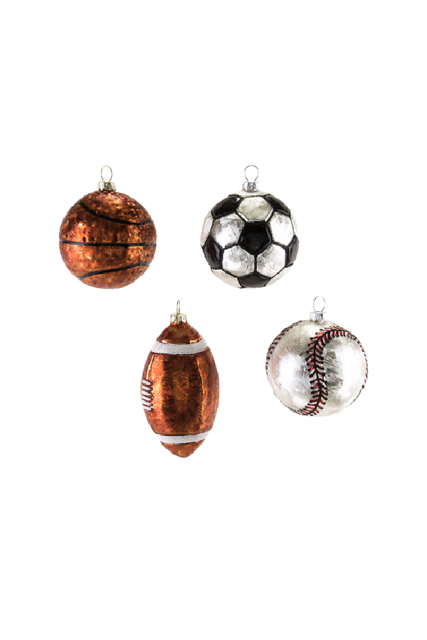 Sports Balls Ornament - Assorted