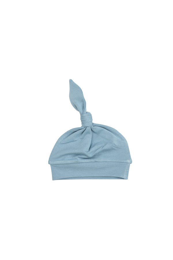 Knotted Hat - Basic Blue
