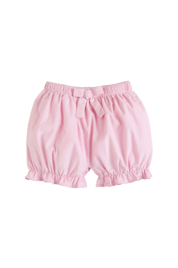 Corduroy Bow Bloomers - Light Pink