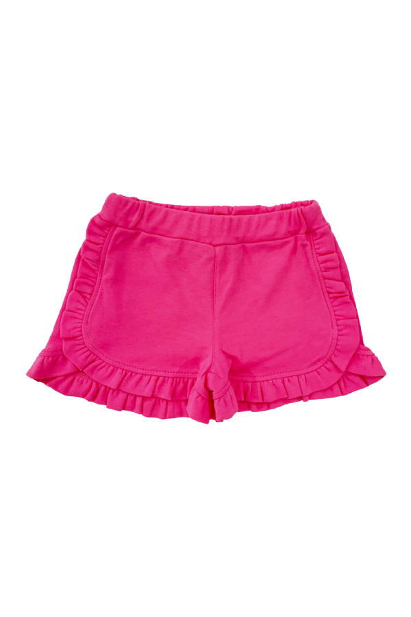 Solid Ruffle Shorts - More Colors