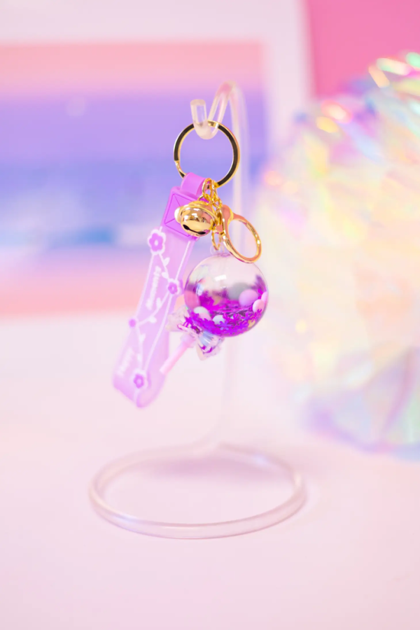 Floaty Lollipop Keychain with Strap