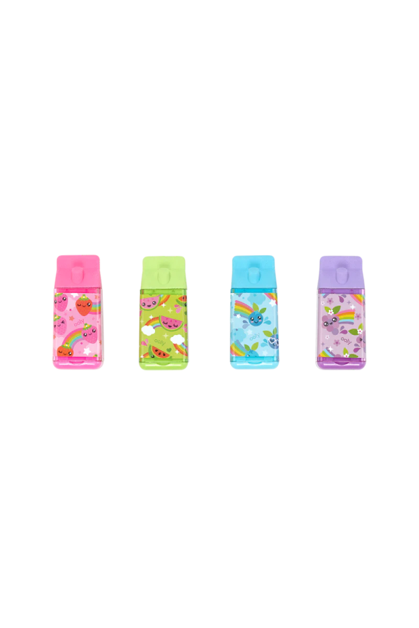 Lil' Juicy Box Scented Eraser and Pencil Sharpener