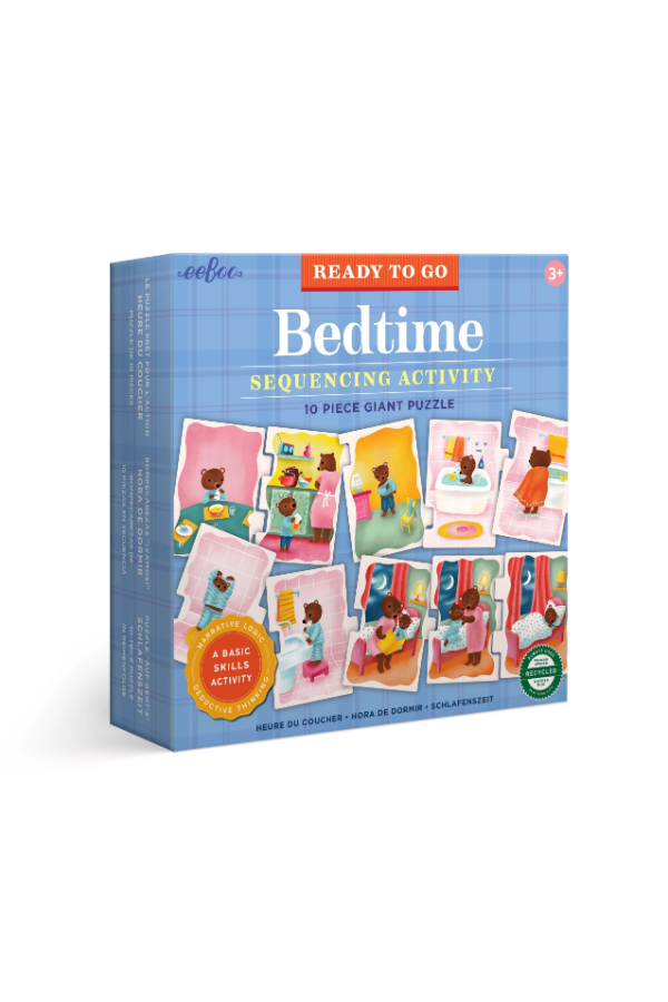 Bedtime Sequencing Activity Puzzle