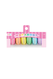 Macarons Scented Erasers Set of 6