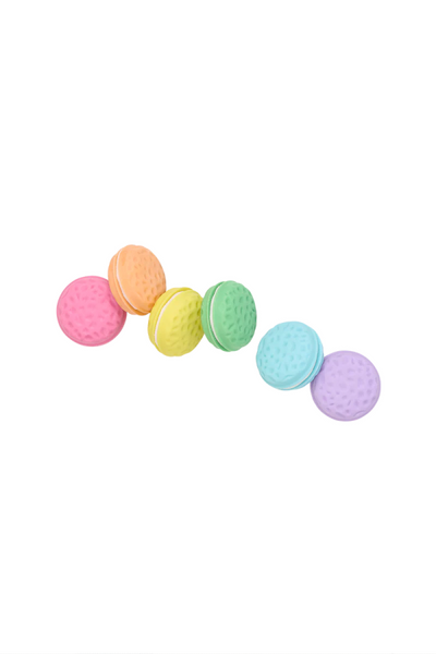 Macarons Scented Erasers Set of 6
