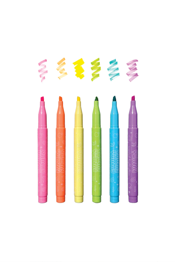 Yummy Yummy Scented Highlighters Set of 6